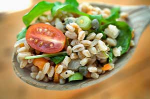 Back-to-School: Healthy Whole Grains for the Lunchbox-Farro Salad