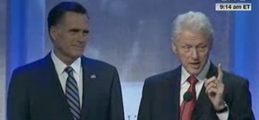 Romney: A few words from Bill Clinton