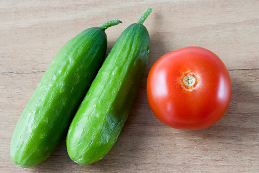 Tomatoes & Cucumbers with Sherry Vinaigrette-MainPhoto