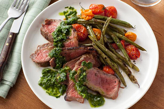 Grilled Steak & Chimichurri Sauce for Valentine's Day-MainPhoto
