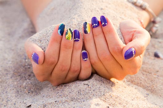 10. Spring Nail Designs with Rainbows - wide 6
