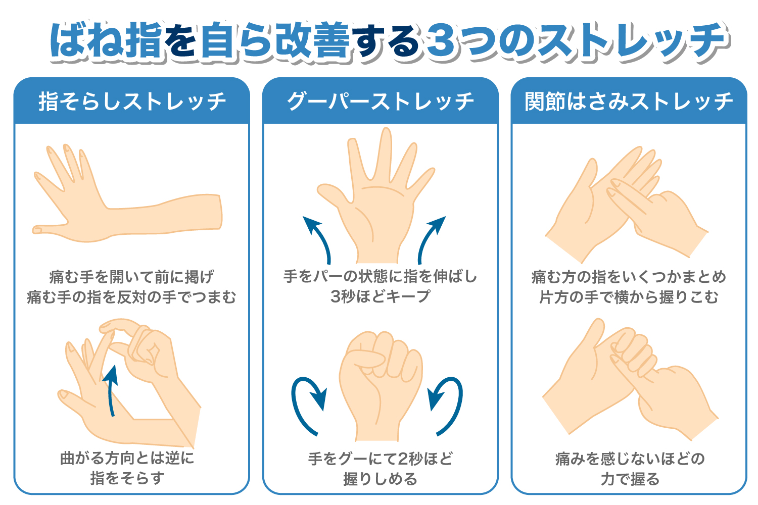 ばね指を自分で治す方法とは？無理に動かすリスクと正しいケア