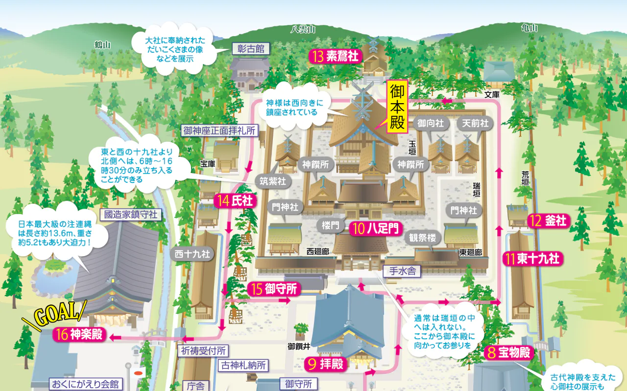 出雲大社の正しい回り方！稲佐の浜から巡る最強参拝順序と砂交換の極意