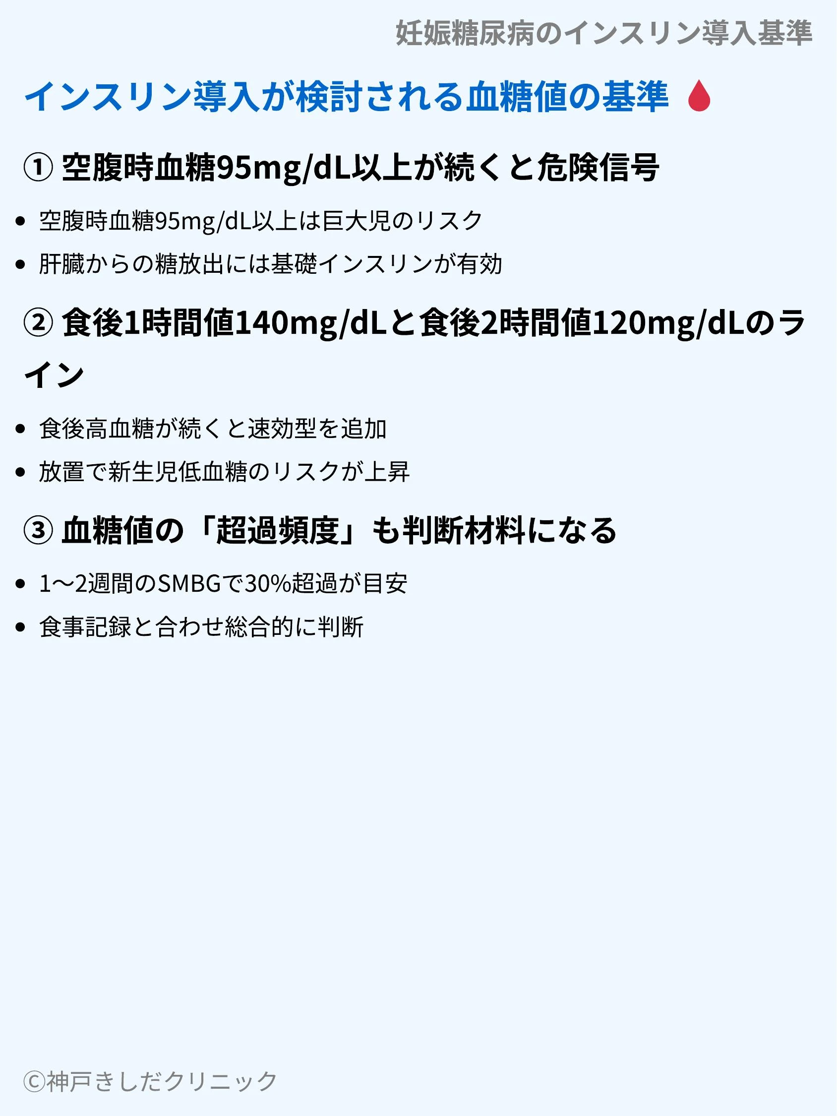 妊娠糖尿病のインスリン導入基準と血糖値目安｜胎児を守る境界線