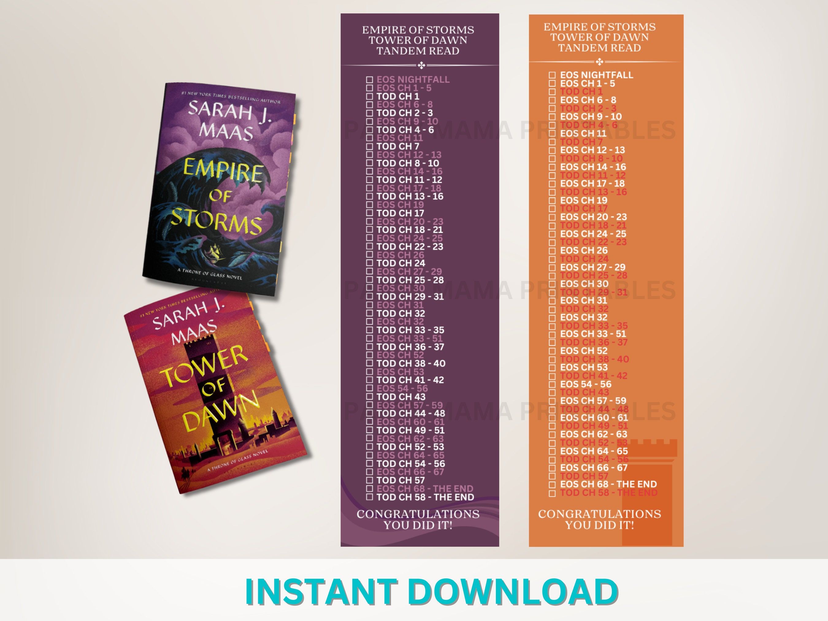 Sarah J Maas Throne of Glass Tandem Read Guide