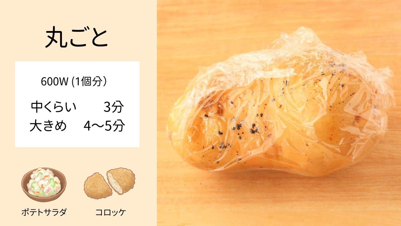 じゃがいも丸ごとレンジ加熱の最適時間と爆発防止・ホクホク裏ワザ徹底検証