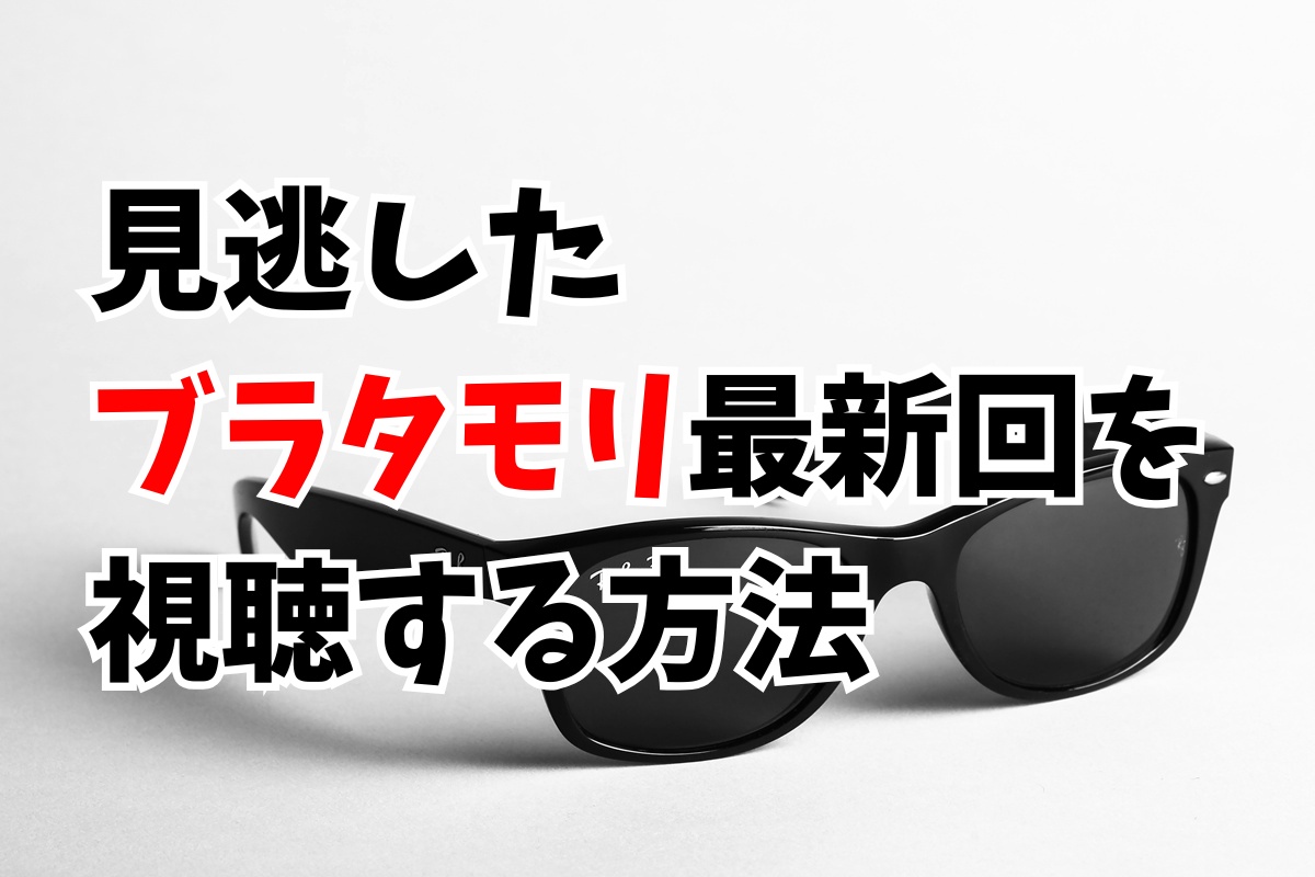 ブラタモリ再放送はいつ？地上波日程と見逃し配信の神回視聴法【2026】