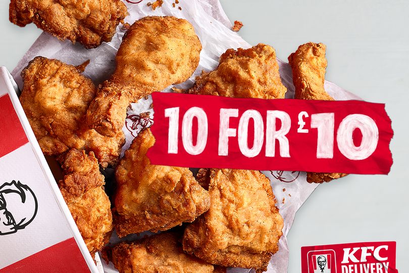 Kfc 10 Piece Bucket for 10