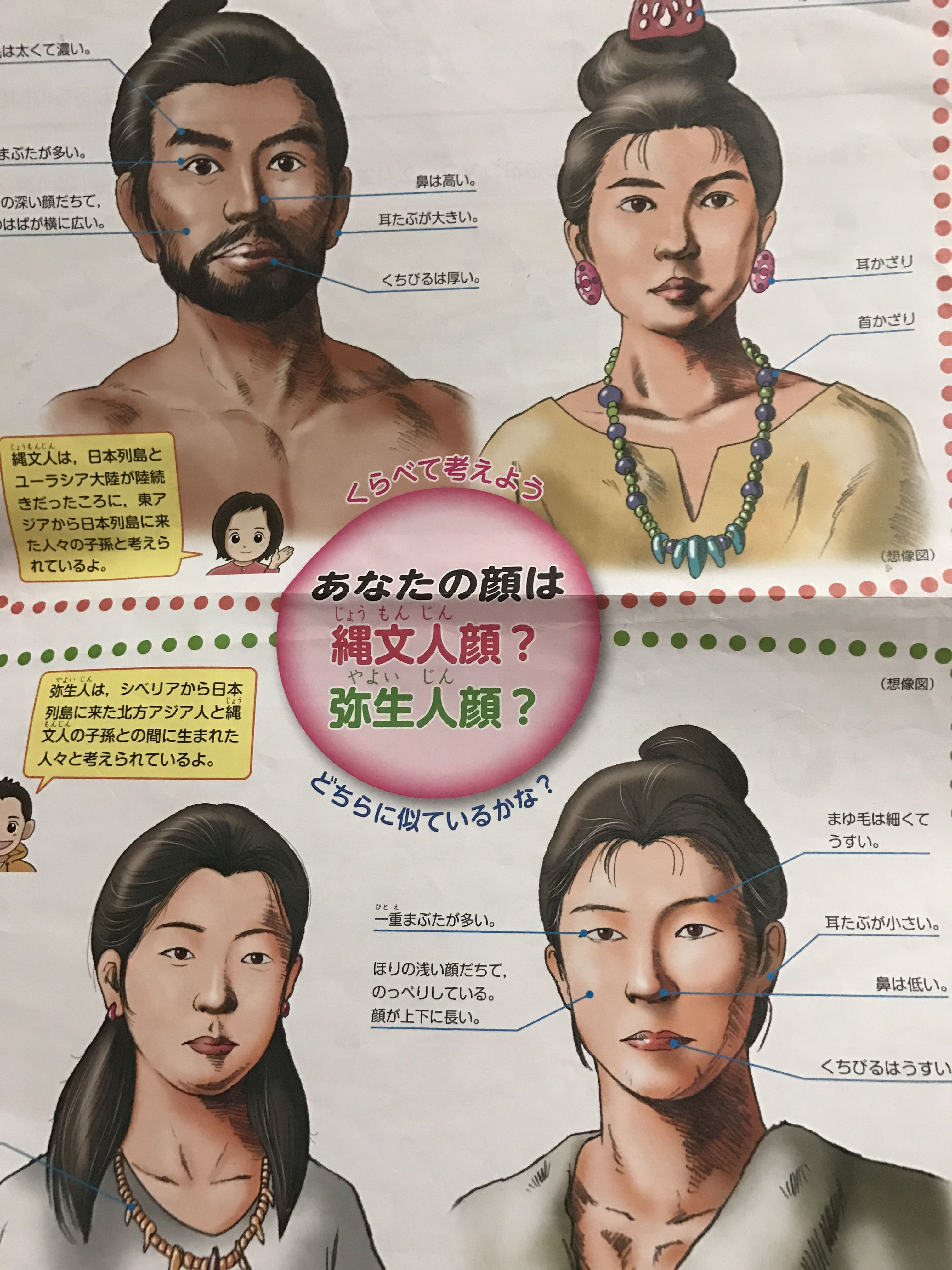 縄文人弥生人診断！顔や耳垢で見分ける自分のルーツと決定的な特徴