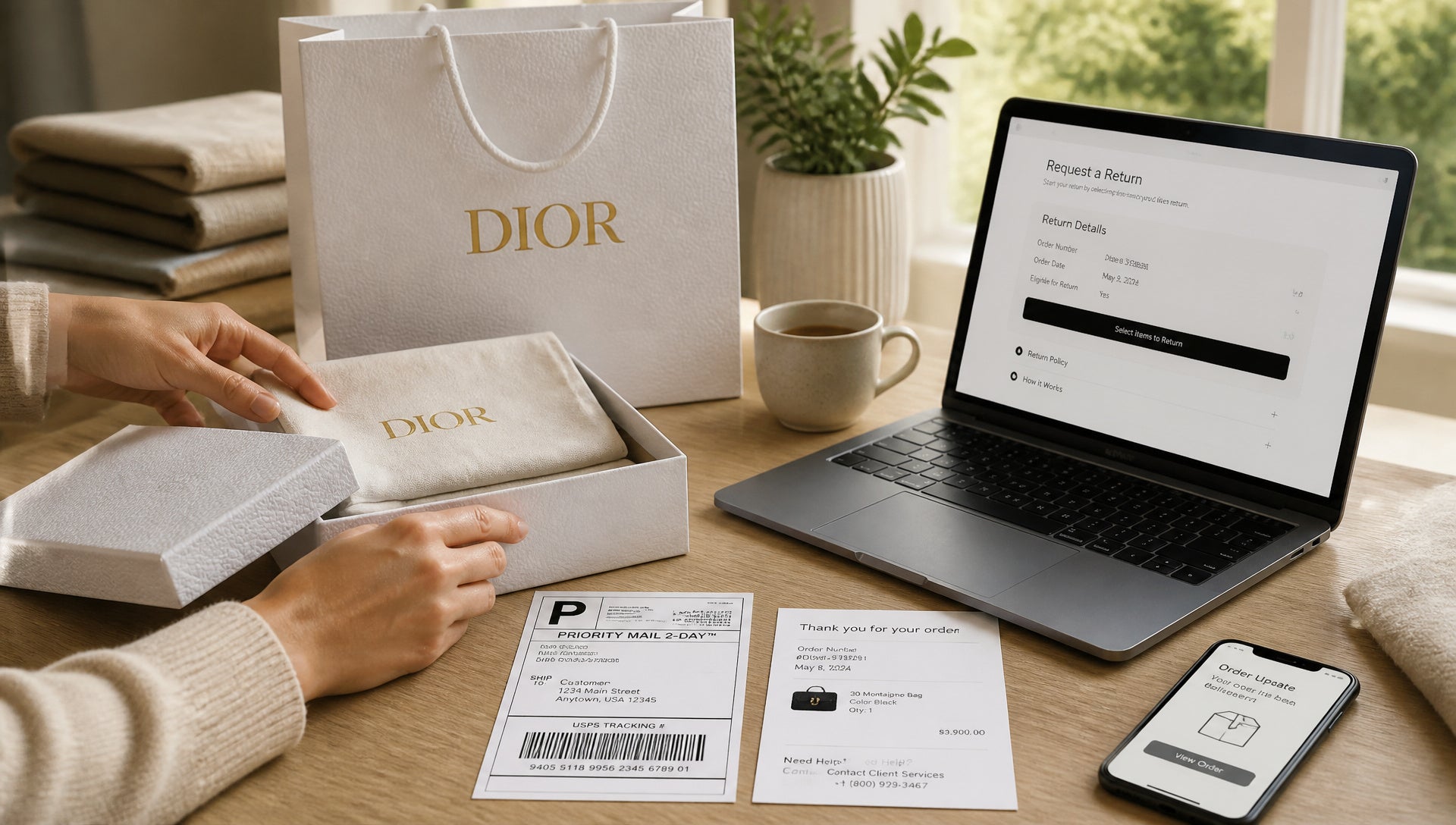 Exchange Policy on Dior Bag