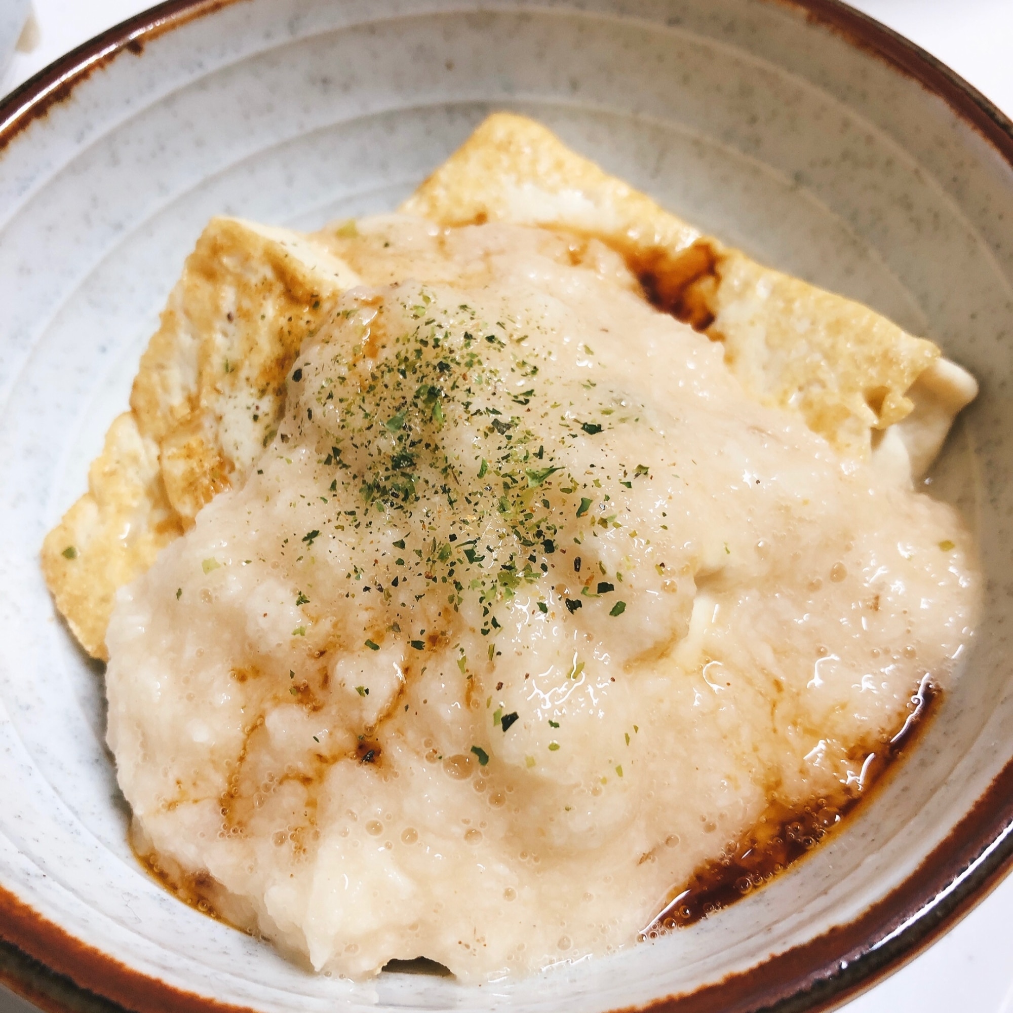 豆腐と山芋ステーキの黄金比｜居酒屋風ふわとろ焼きの作り方