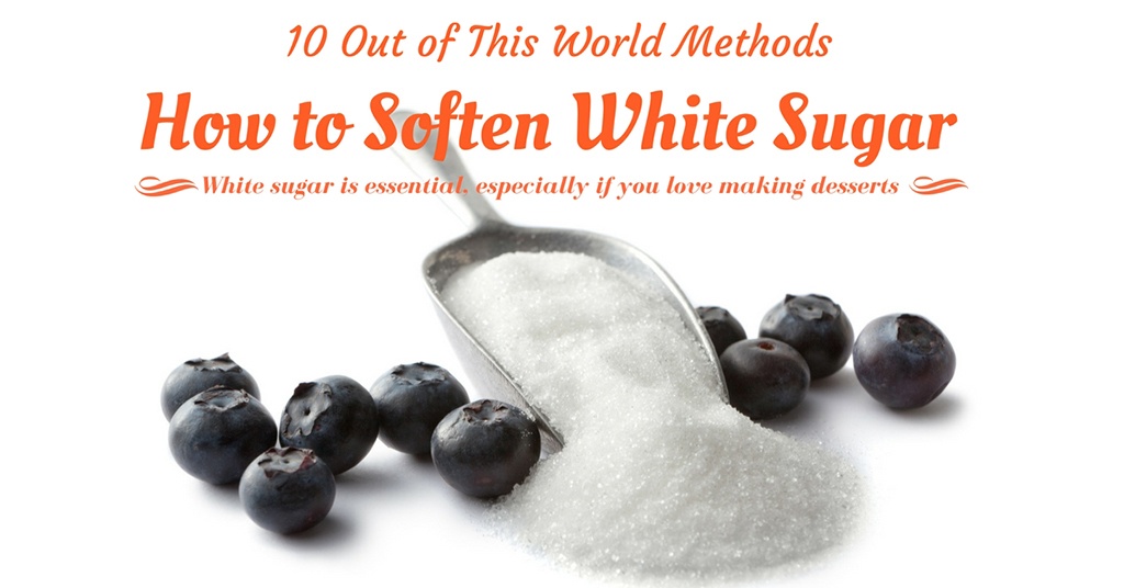 How Do You Soften Hardened White Sugar
