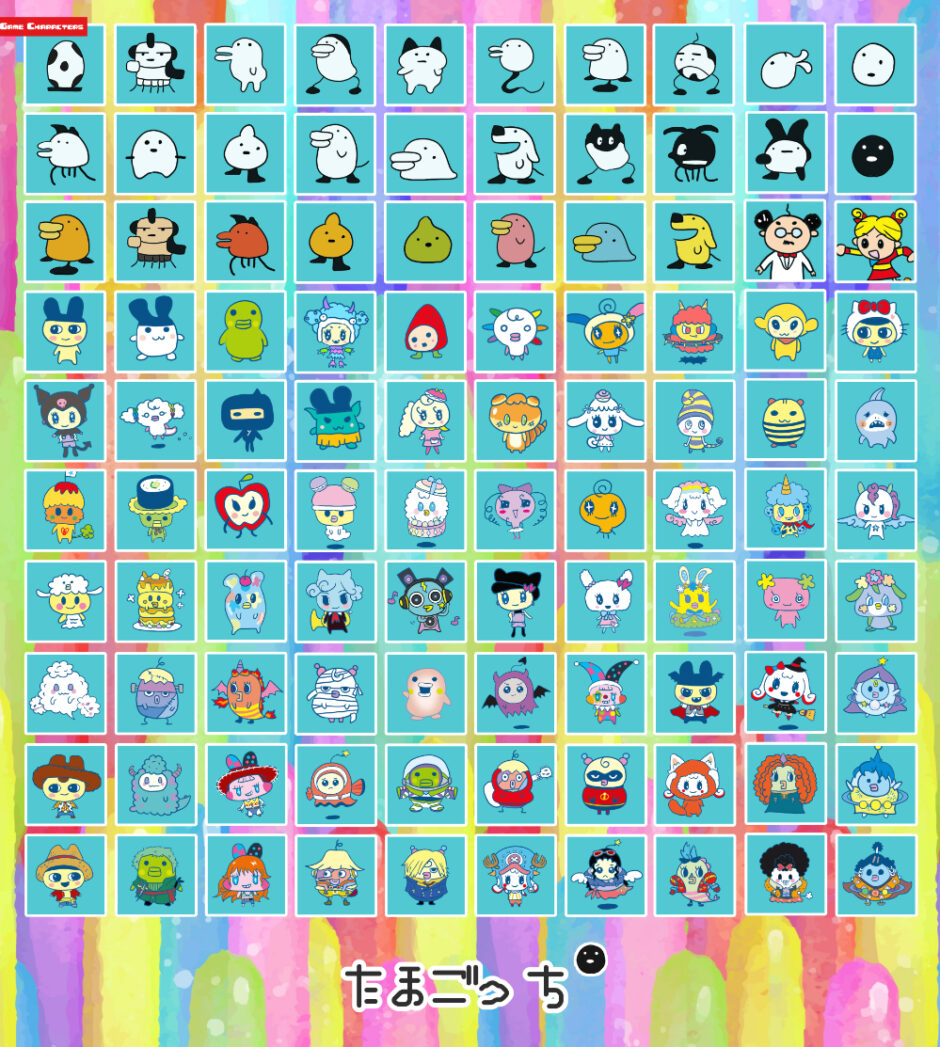 たまごっち全キャラ完全図鑑！進化ルートと30年目の隠し真実