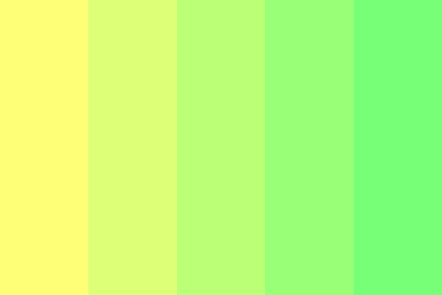 Light Green Yellow Color
