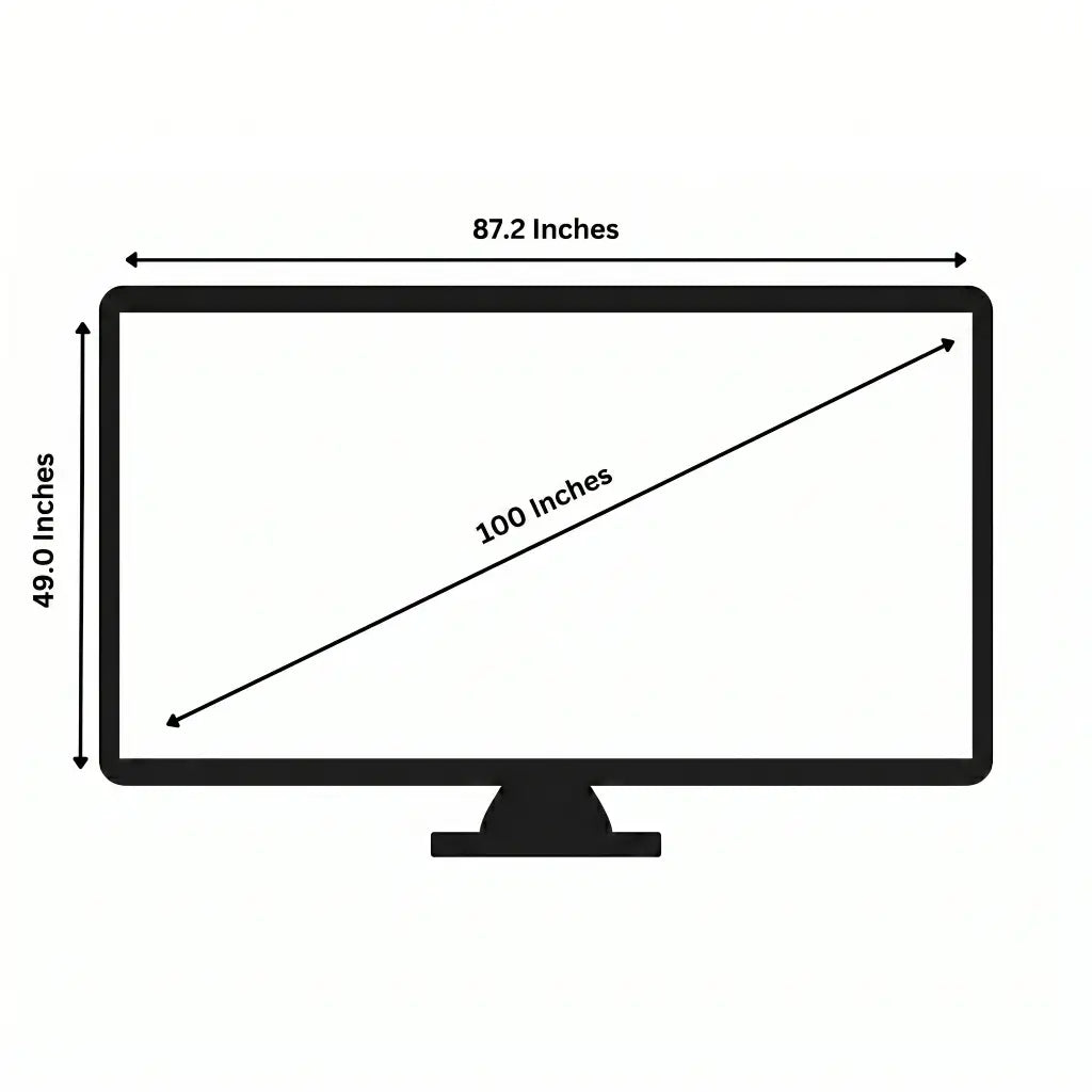 100インチテレビのサイズは何Cm？後悔続出の搬入問題と設置の真相