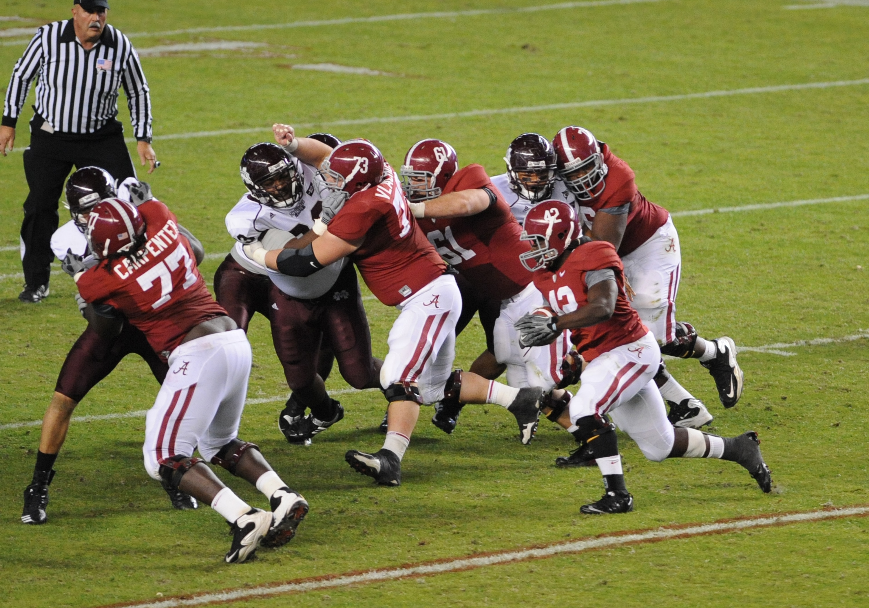 2010 Alabama Crimson Tide Football Roster