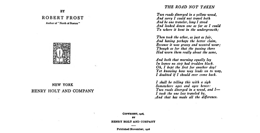 What Type of Poems Does Robert Frost Write