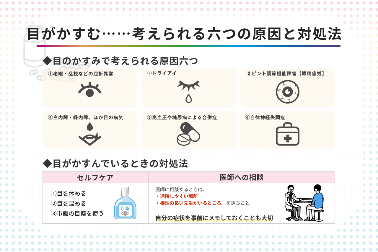 目がぼやける原因と危険な病気の見分け方！放置Ngのサインを徹底解説