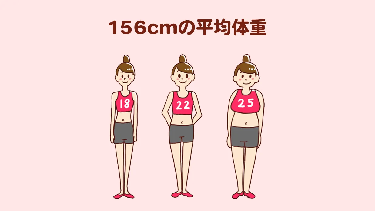 156Cm女性の理想体重は何キロ？太って見える理由と見た目の真相を徹底解説