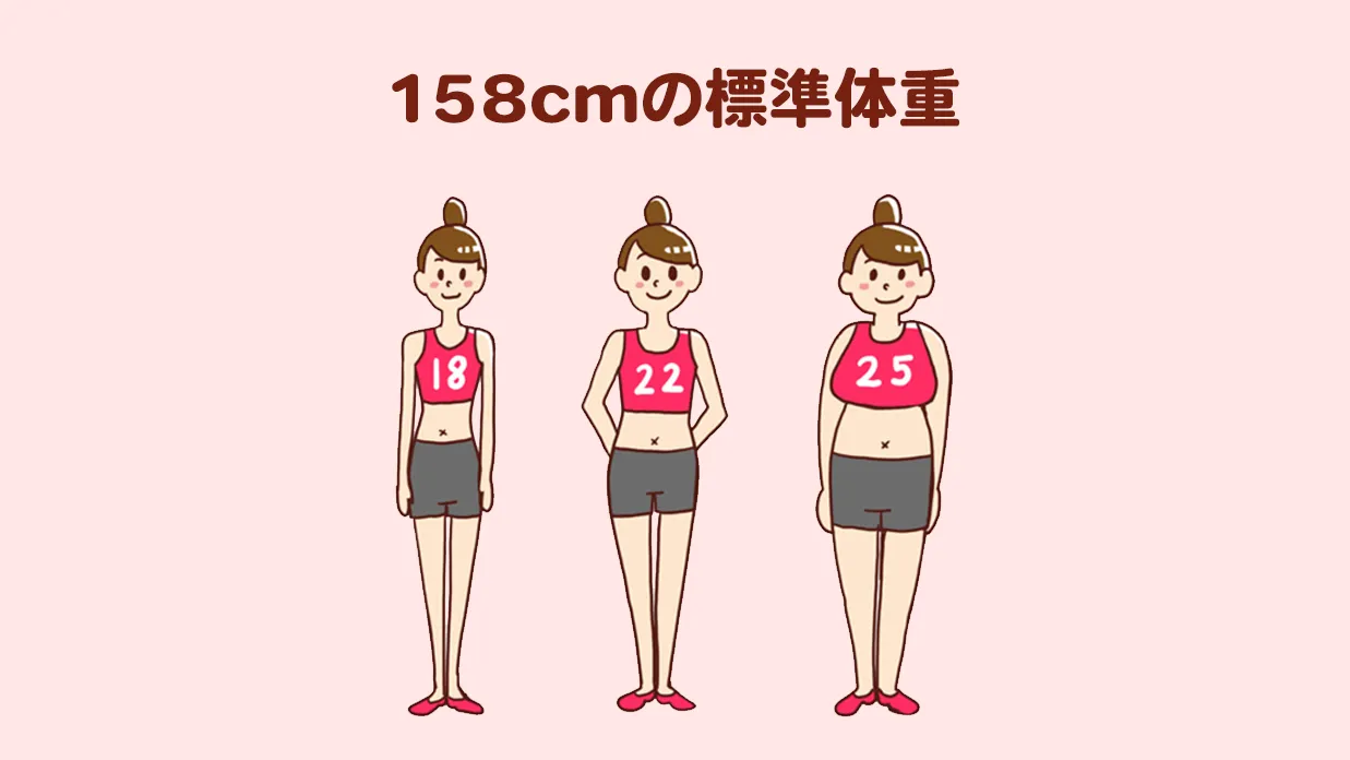 158Cmで一番細く見える体重は何キロ？標準・美容・モデル値の真実