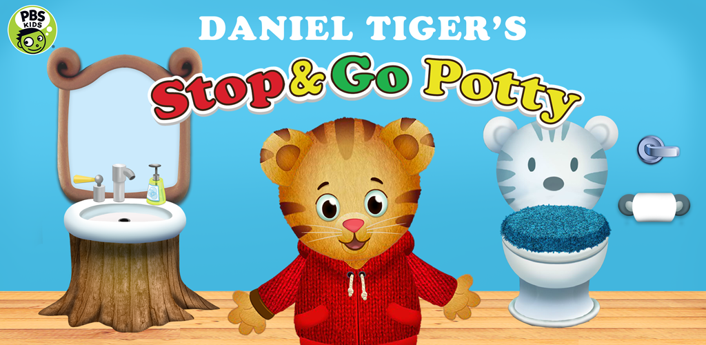 Stop and Go Potty Daniel Tiger Game