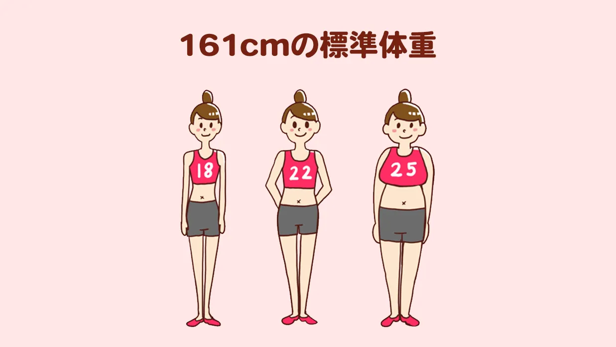 161Cmの平均体重は約57Kg？噂の真相と細く見える理想体重の真実