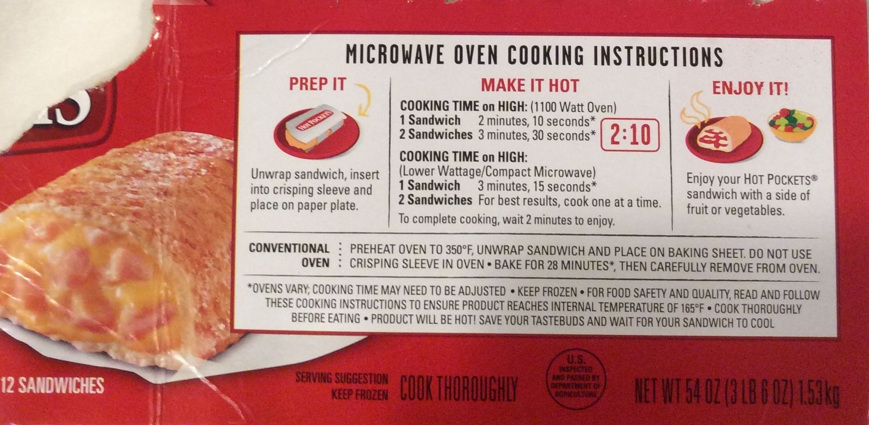 How Long to Microwave a Hot Pocket Without Sleeve