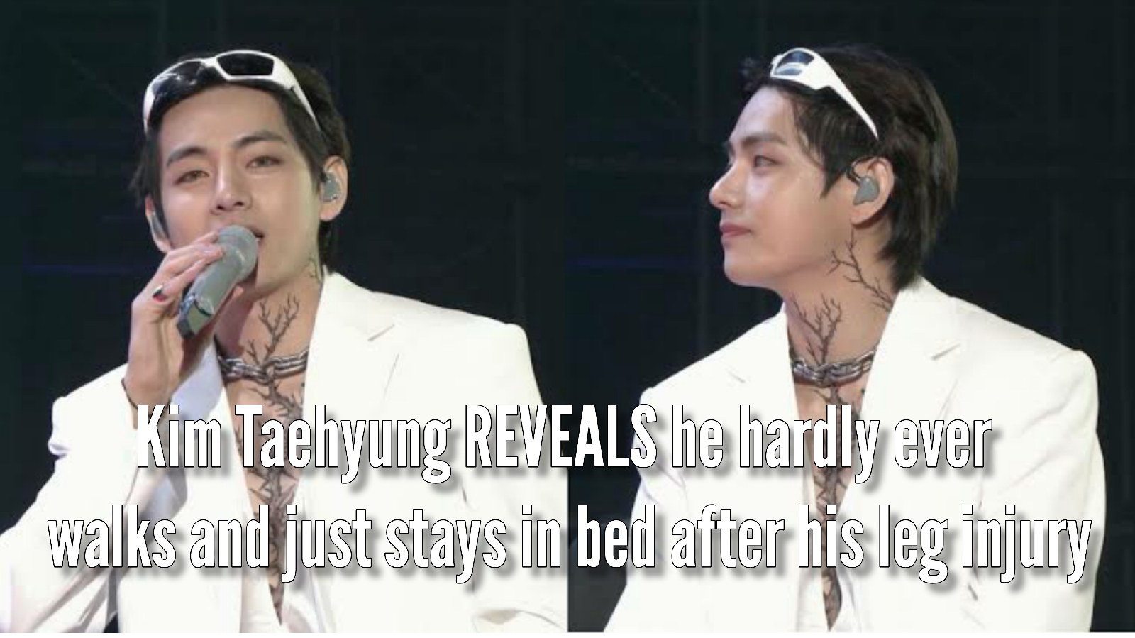 Bts v Crusing His Legs