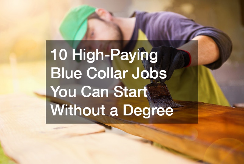 Highest Paying Blue Collar Jobs Without a Degree