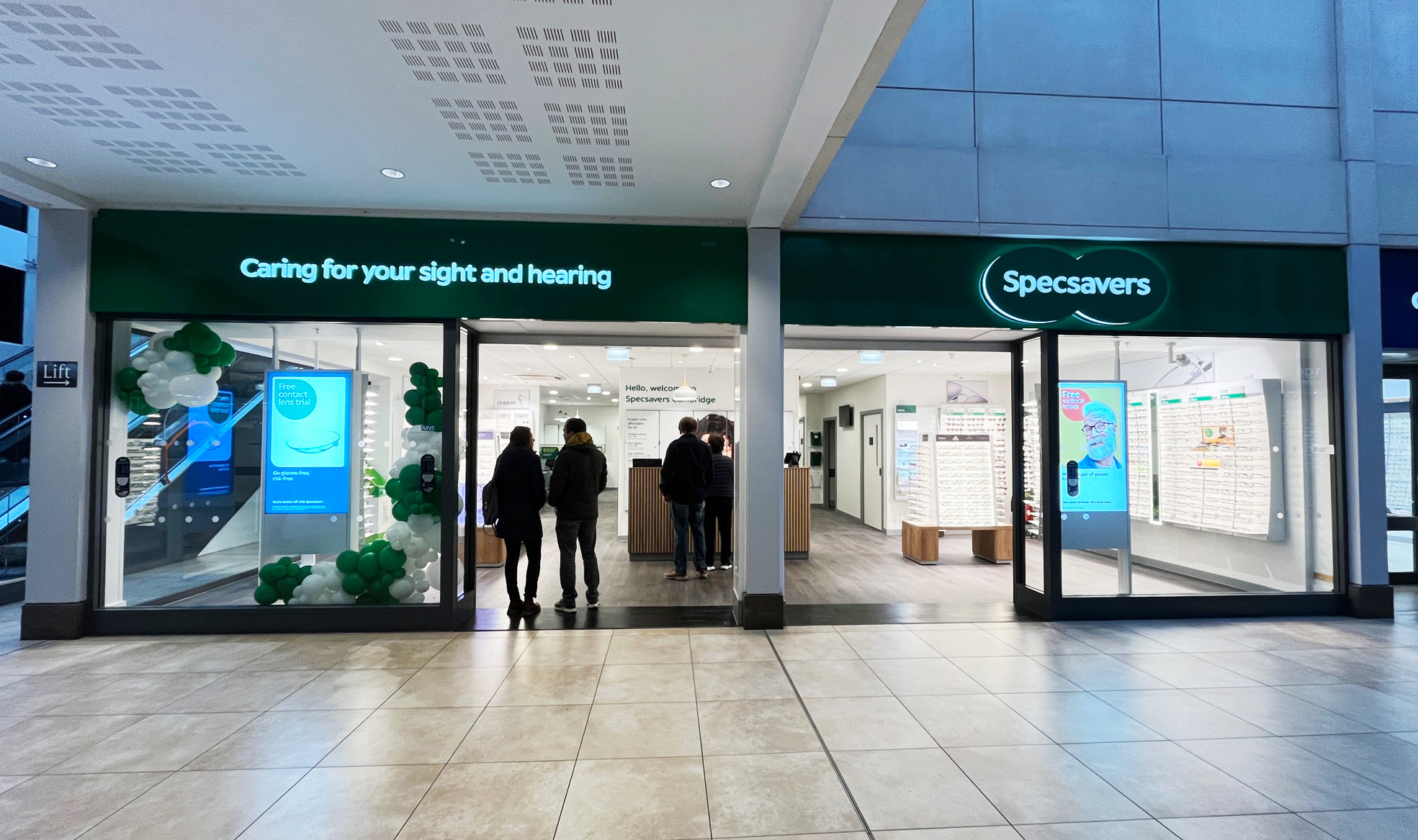 Specsavers Opticians Cambridge Lion Yard Centre