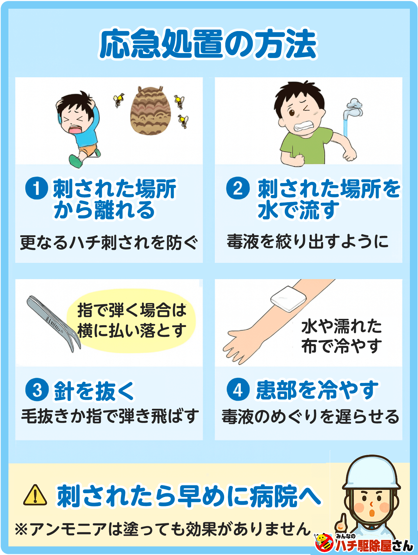 蜂刺されで病院に行かないのは危険？知恵袋の体験談と命の判断基準