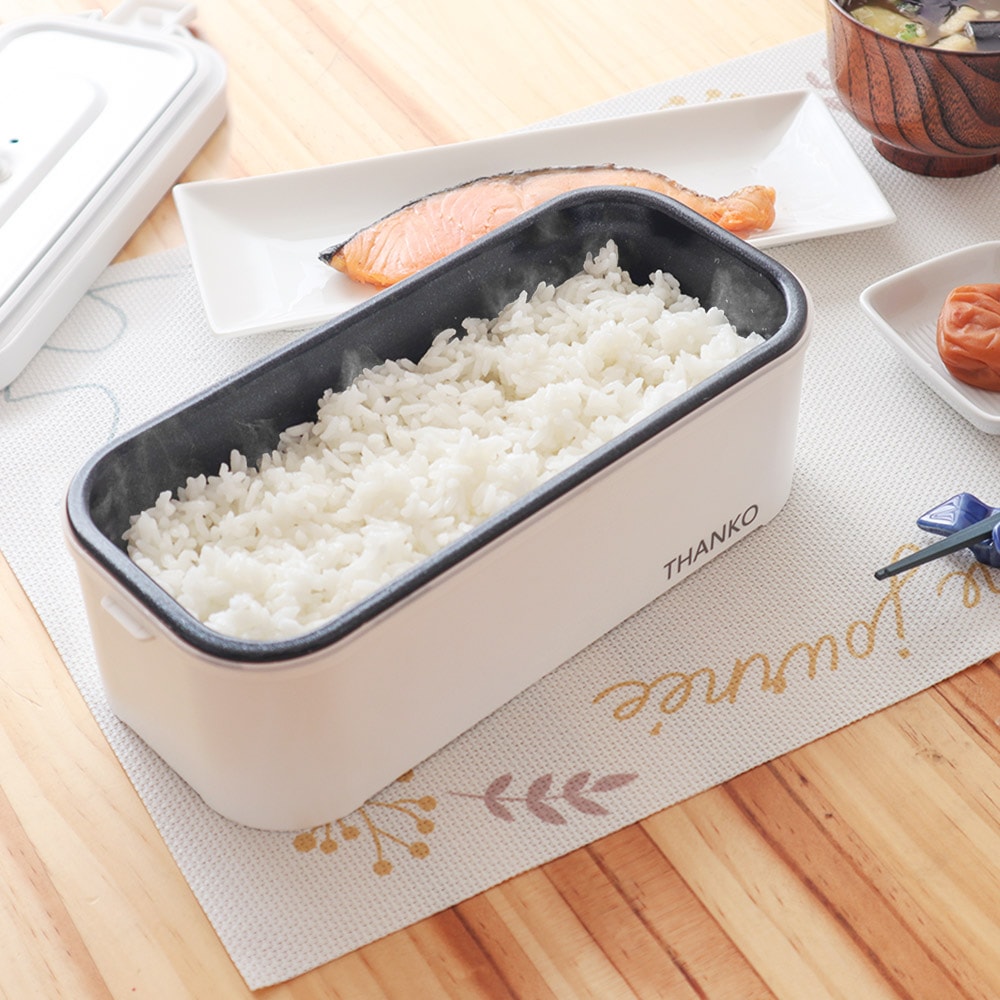 最短14分で炊きたて！超高速弁当箱炊飯器が変えるデスクの食卓