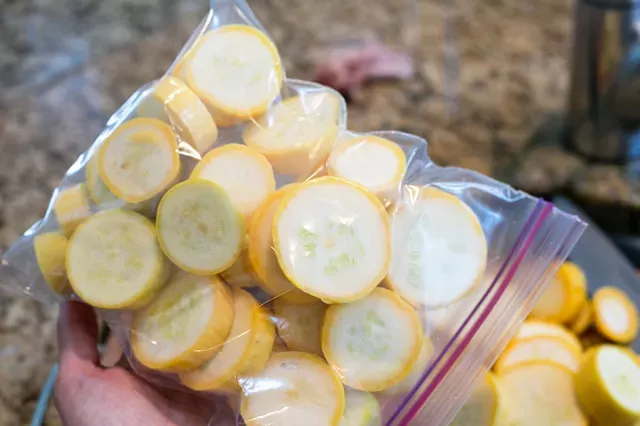 Freezing Yellow Squash Without Blanching