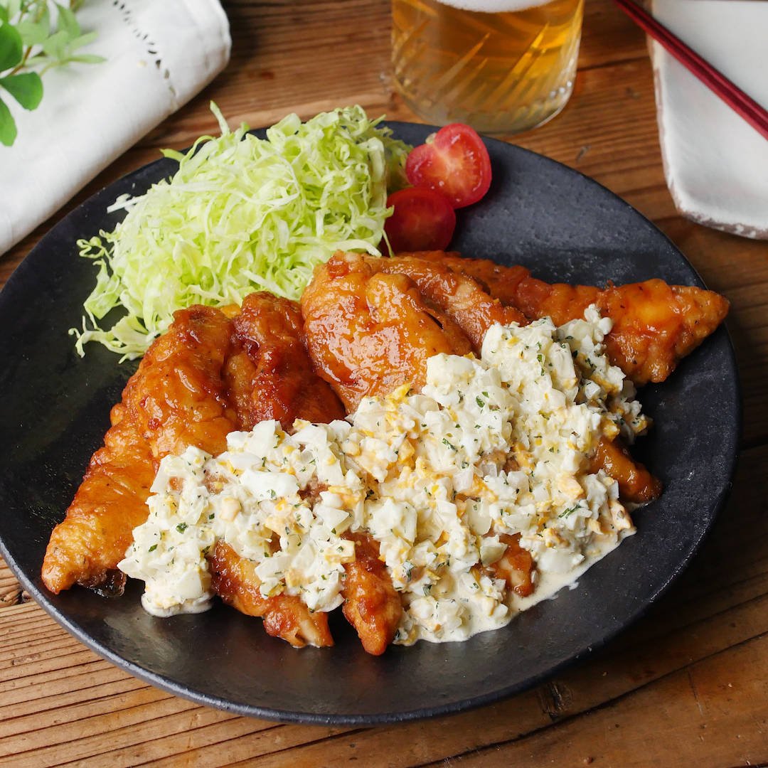 揚げない極上ささみチキン南蛮！パサつきゼロの下処理と黄金比タレ