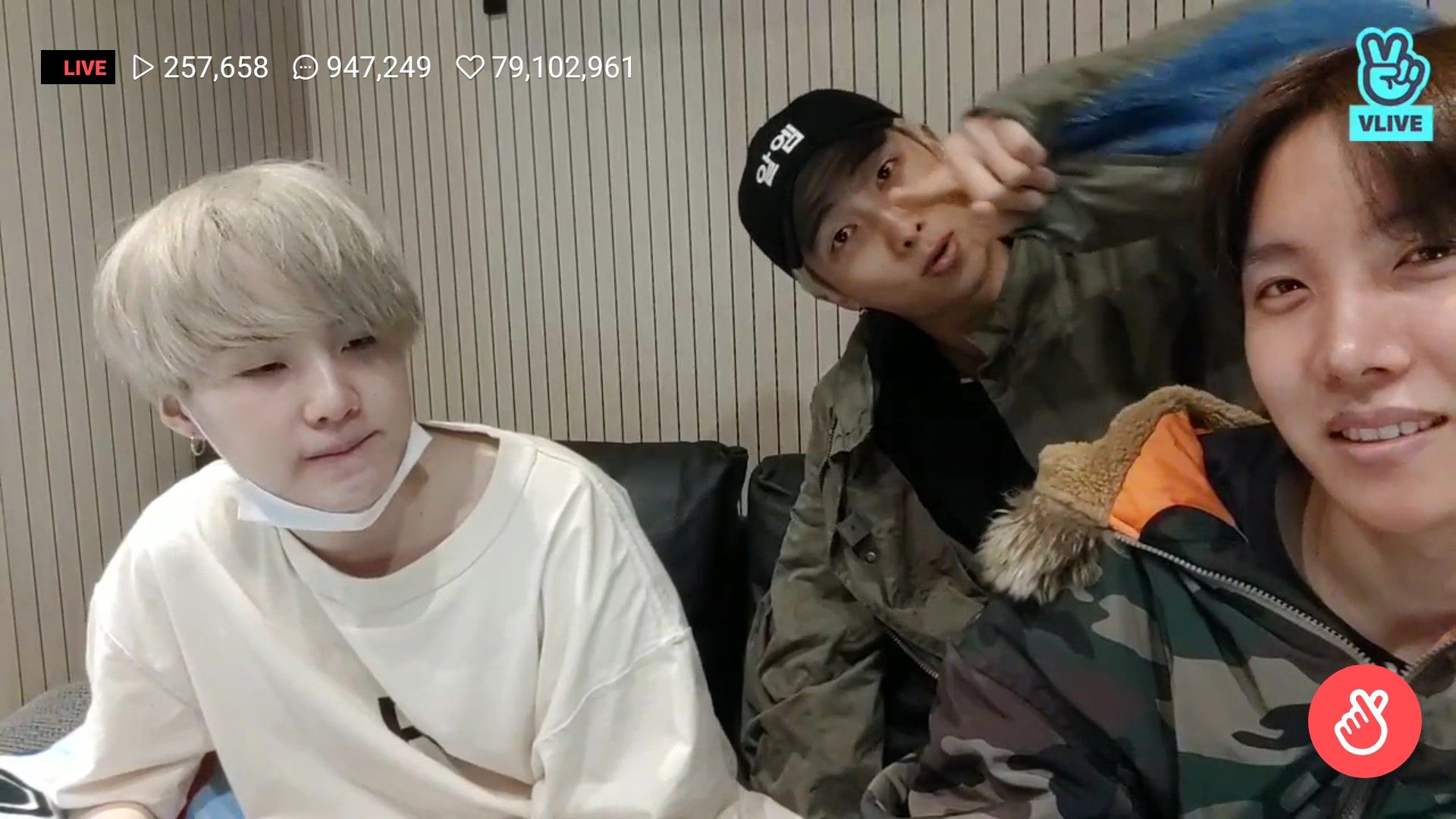 Bts Vlive Jhope and Suga