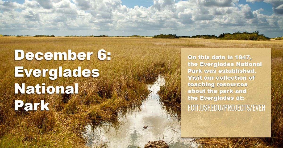 When Was Everglades National Park Established