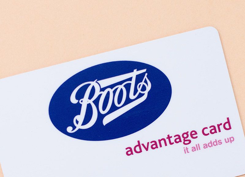 Boots Advantage Card for over 60S