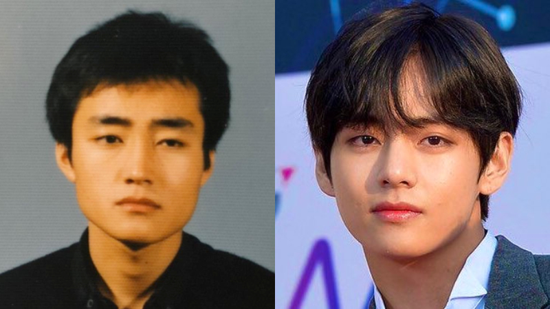 Father of v from Bts