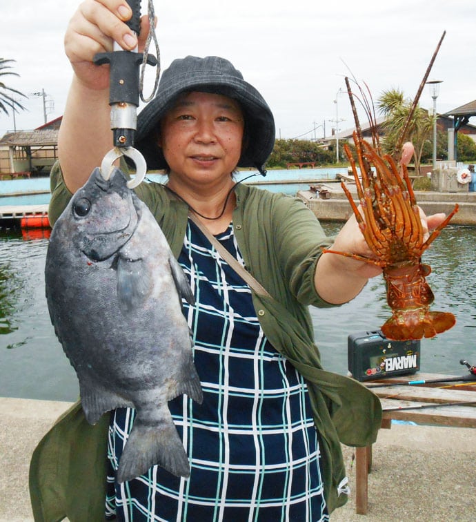 九十九里海釣りセンターで伊勢海老連発！竿先が震える究極の攻略術