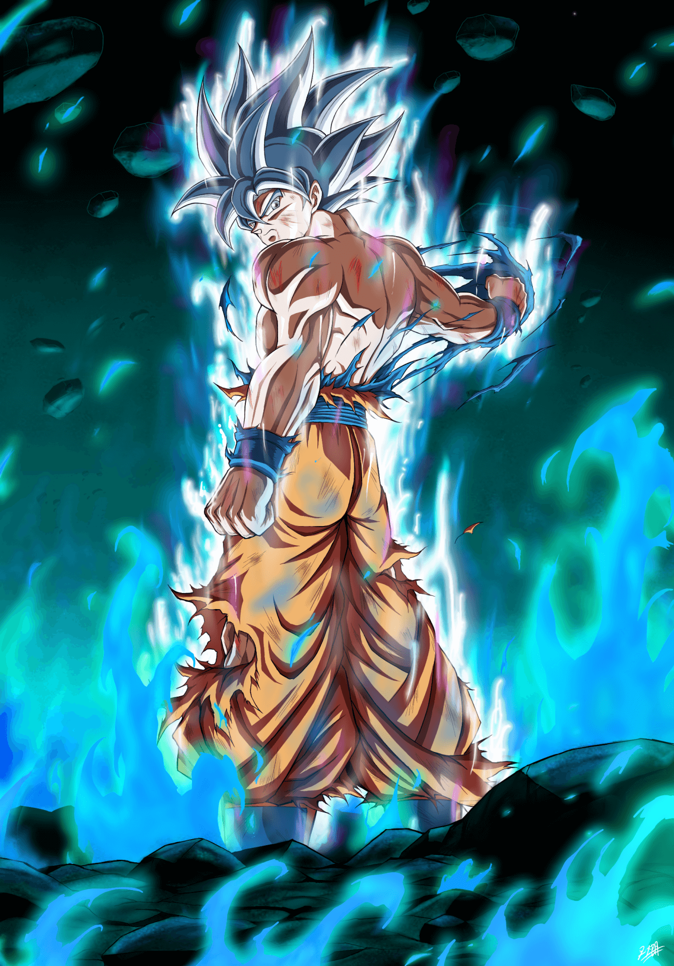 ドラゴンボール身勝手の極意イラスト徹底解剖！神作画の秘密と描き方