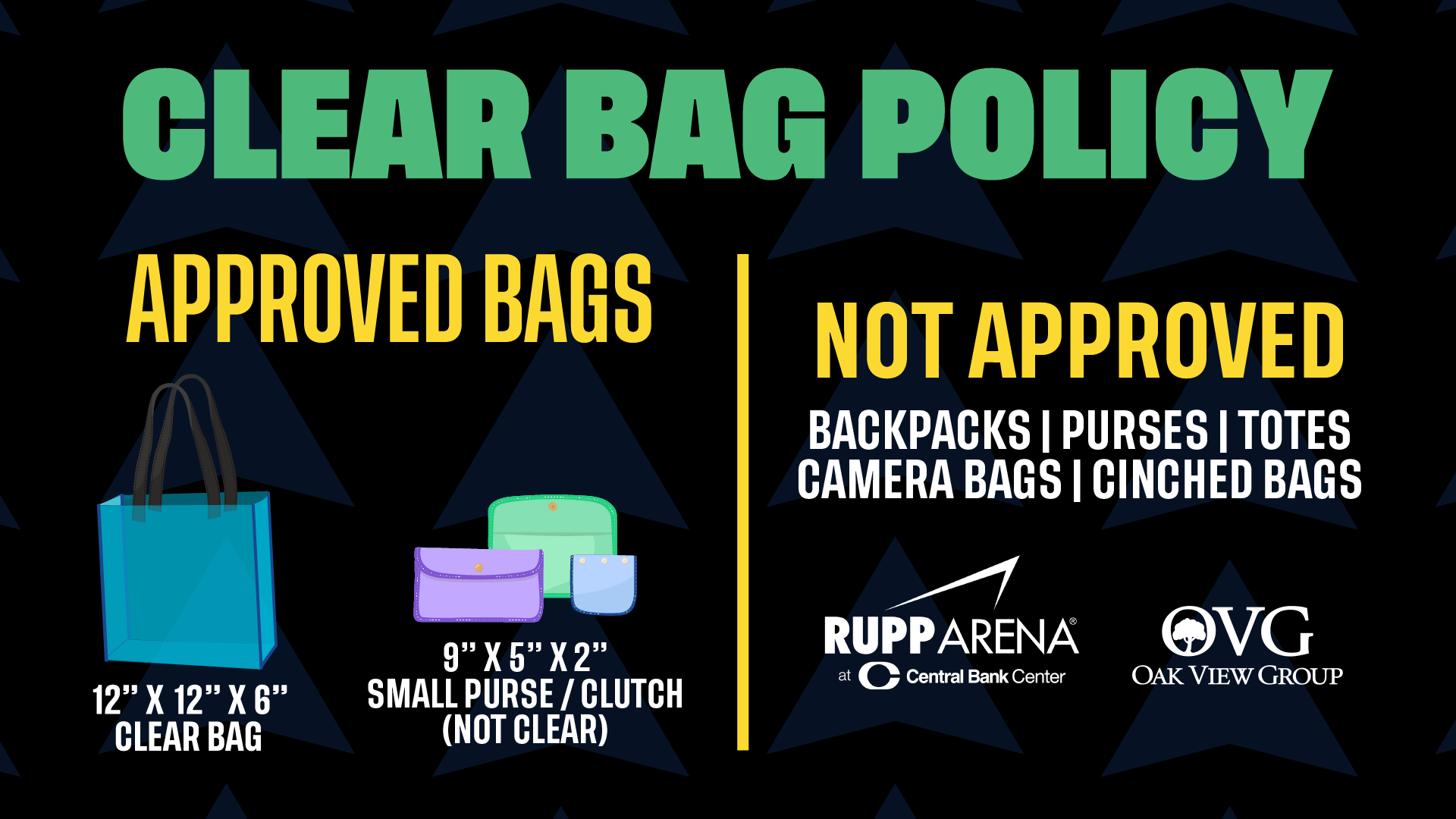 Rupp Arena Bag Policy 2017