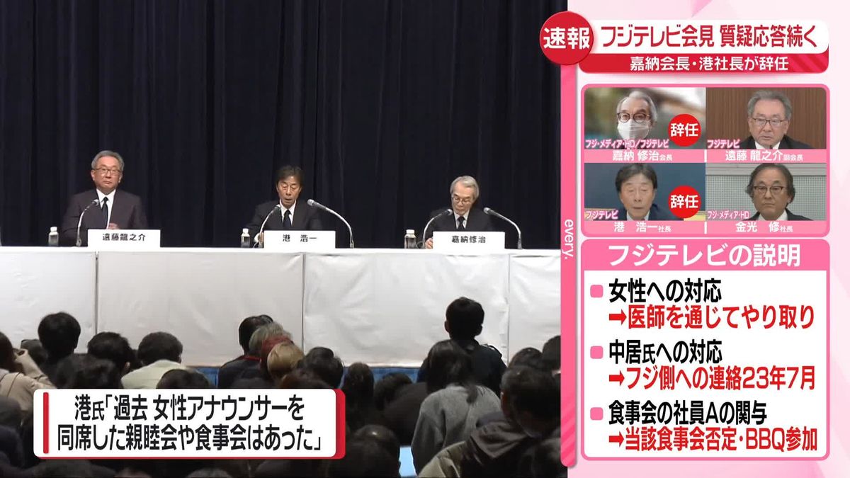 フジテレビ会見で話題の女性は誰？発言の真相と経歴・炎上理由を追う