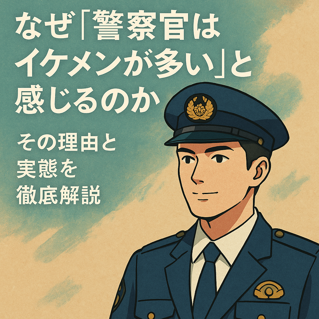 警察官にイケメンが多い理由は？制服マジックの真相と婚活市場のリアル