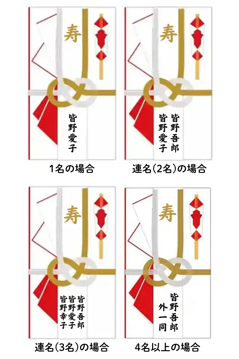 ご祝儀袋の名前の書き方完全版！ボールペンNg・連名ルールを徹底解説