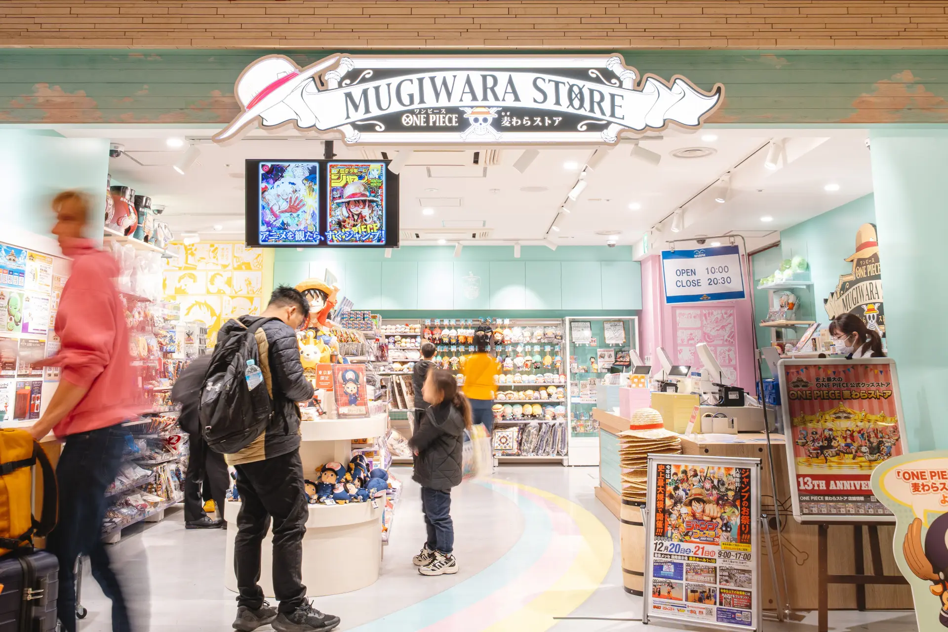 東京駅ワンピース麦わらストア完全攻略！限定グッズと混雑整理券の全貌