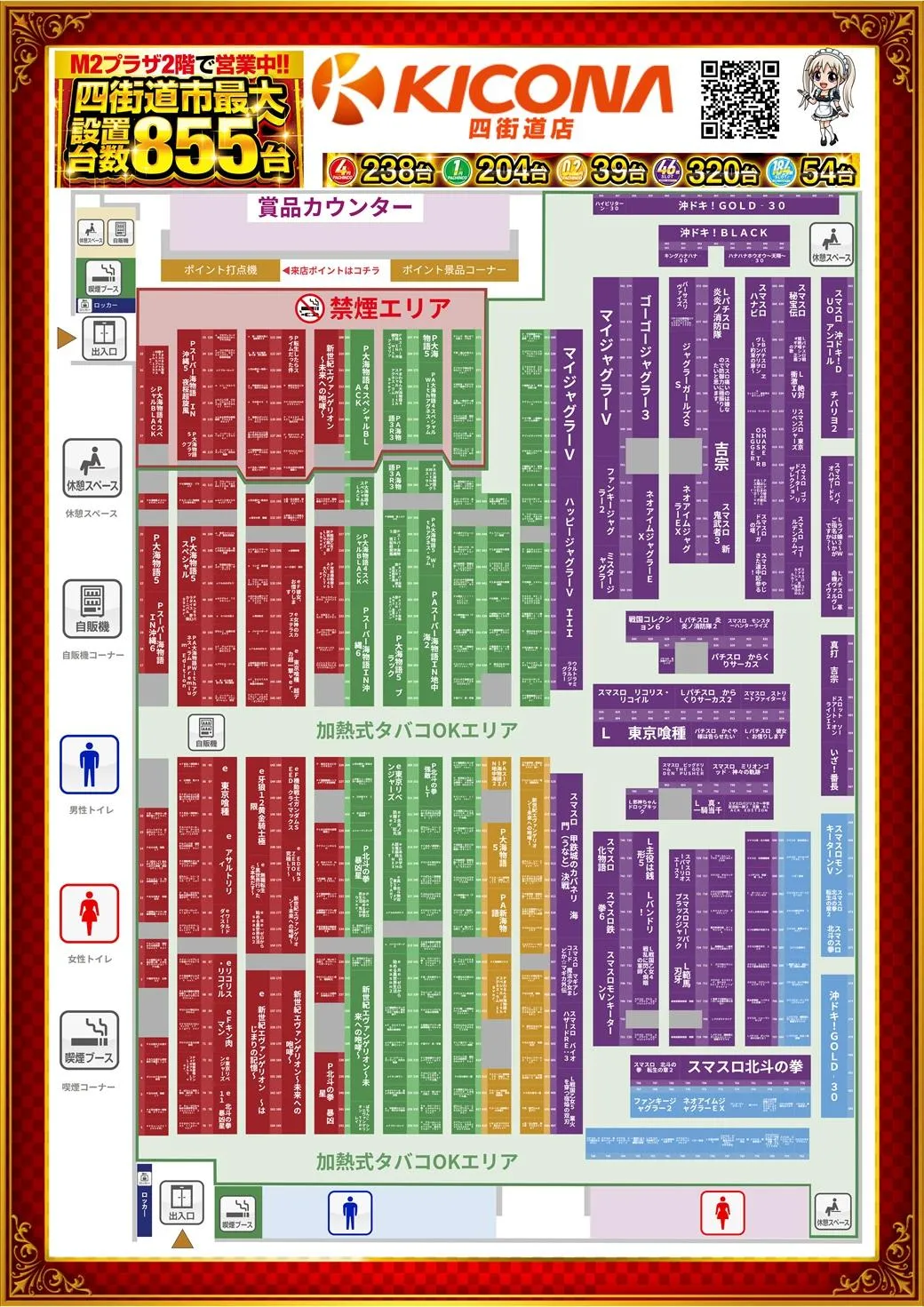 キコーナ四街道店の出玉と旧イベ日の真相｜設定傾向と換金率を徹底検証