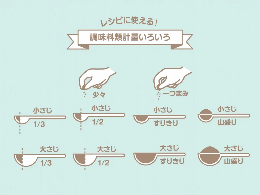 レシピの罠？「小さじ1」の測り方で味が激変する理由と調味料別の正確なグラム数換算ガイド【2026年最新】