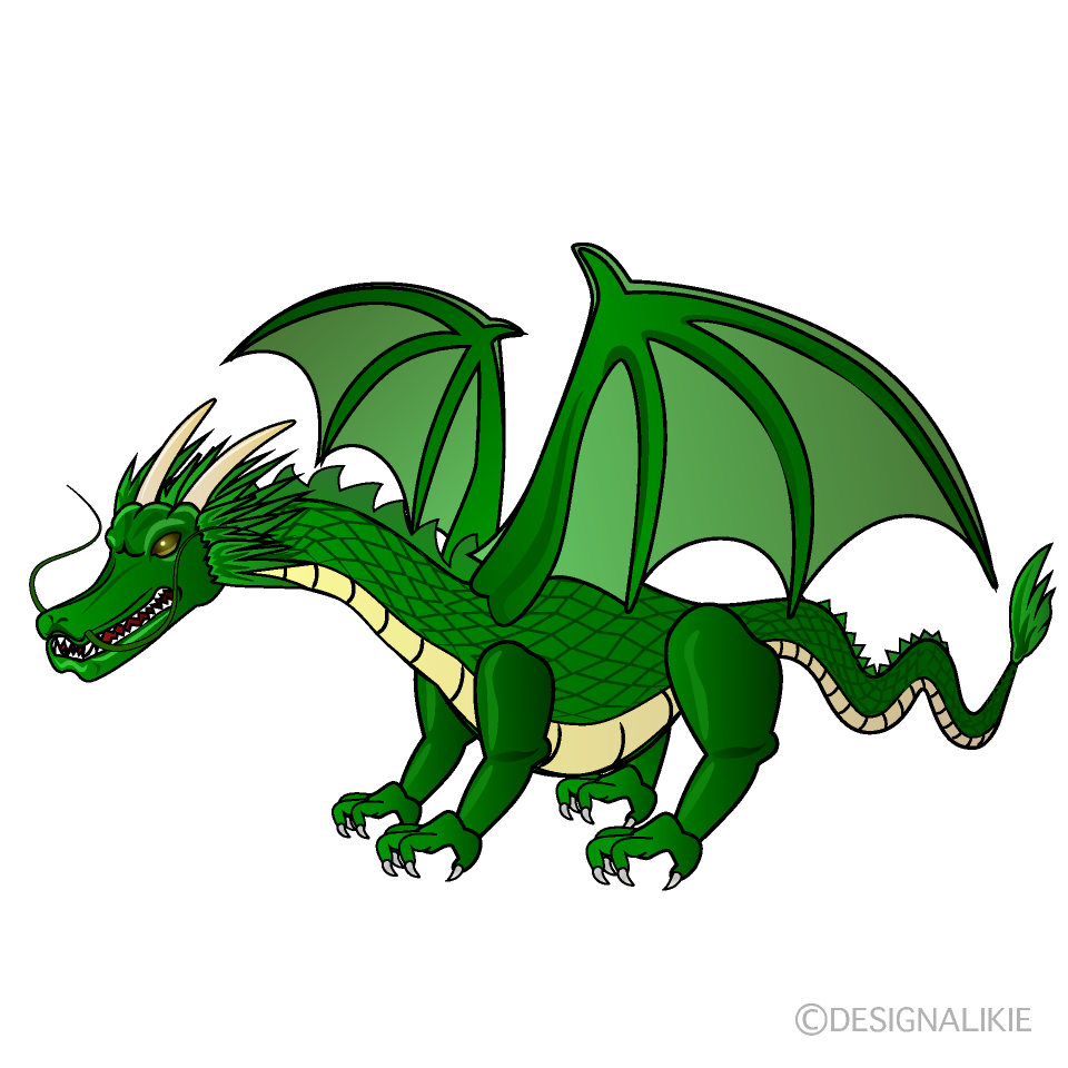 かっこいいドラゴンイラストの描き方と厳選素材！迫力の構図を徹底解剖