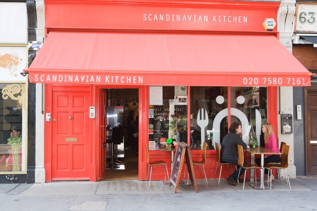 Scandinavian Kitchen Great Titchfield Street London