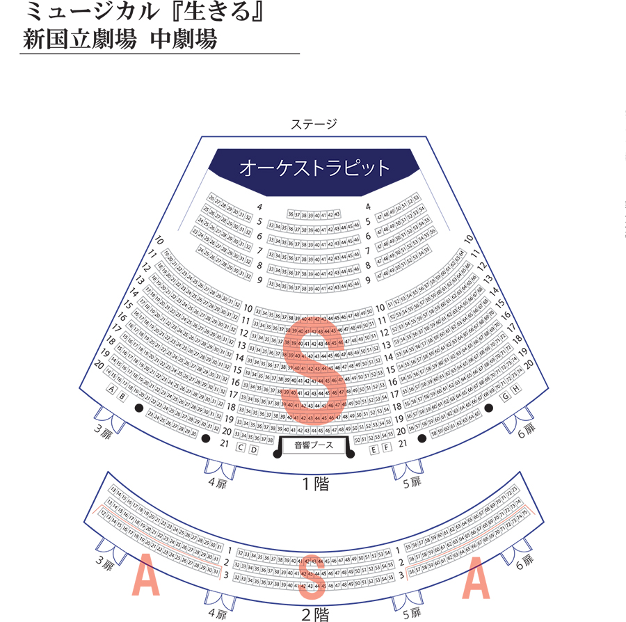 新国立劇場中劇場の見え方とおすすめ座席！段差の罠や双眼鏡を徹底解説